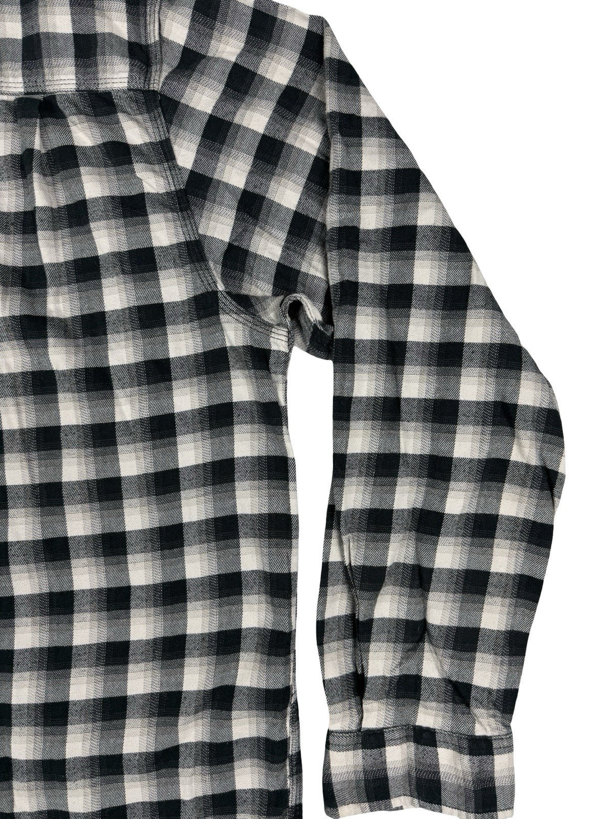 Carhartt Black Plaid Hamilton Relaxed Fit Button Shirt XL