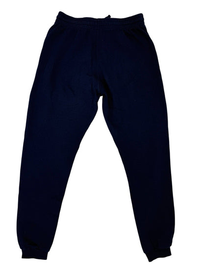Fila Blue Cotton Blend Embroidered Tracksuit Bottom Youth Large (Age 14)