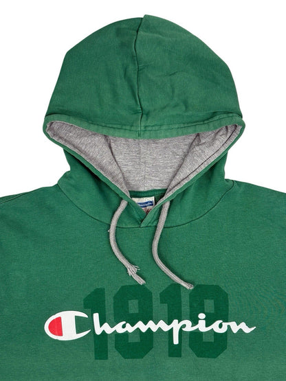 Champion Green Retro 1919 Hoodie Medium