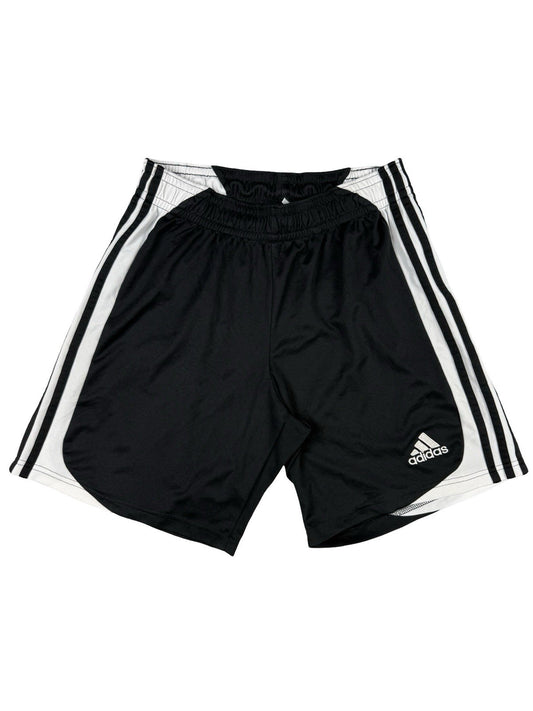 Adidas Retro Black Polyester Climalite Sport Active Shorts Medium