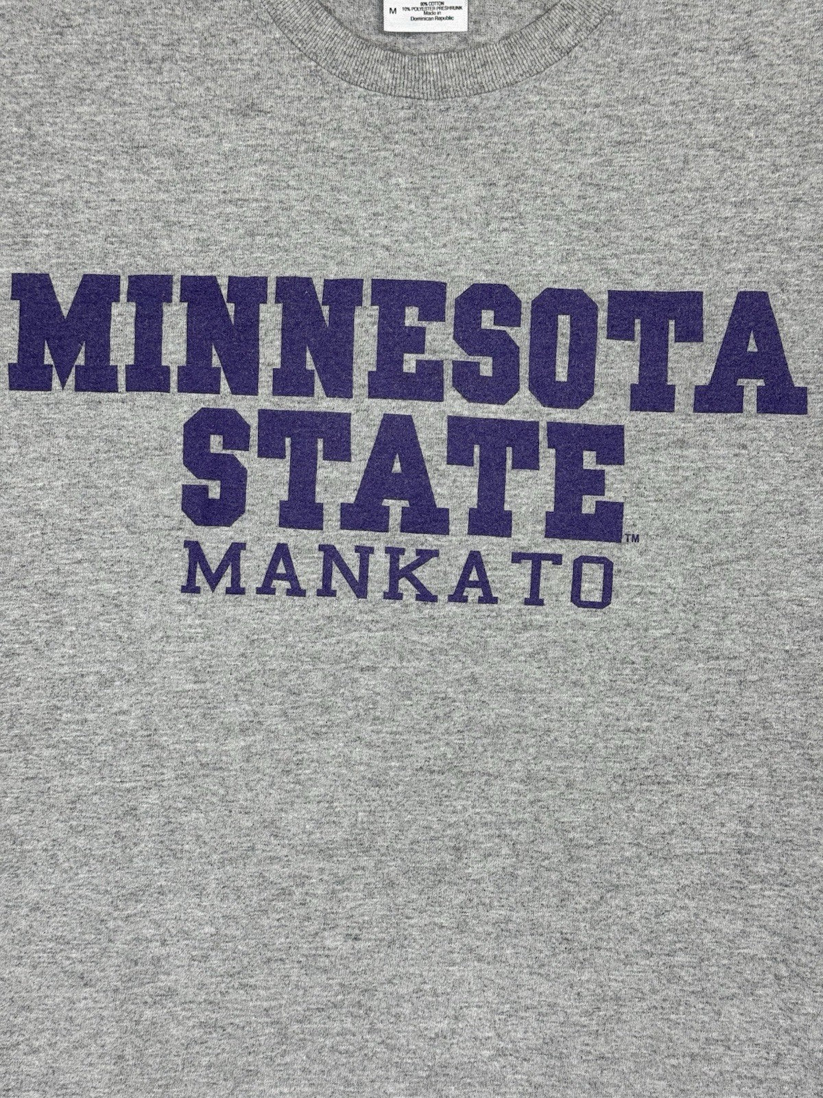 Minnesota State Mankato Grey Retro USA College Top Medium