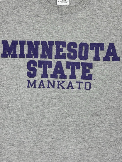 Minnesota State Mankato Grey Retro USA College Top Medium