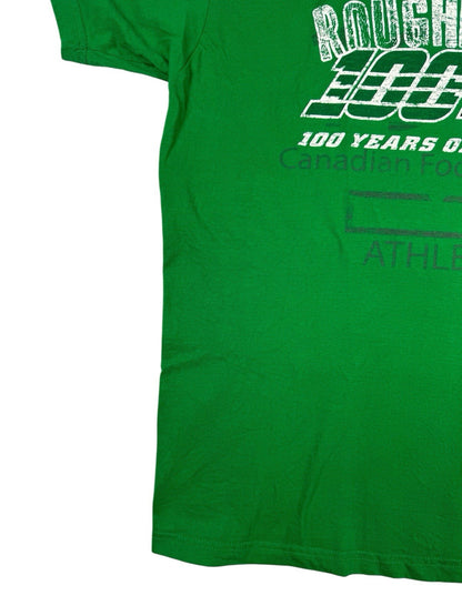Saskatchewan Roughriders Green 100 Year Canadian Football Top Large