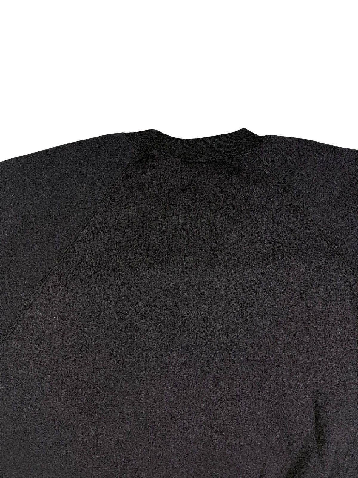 Vintage 80's GDR Man Size Black Abstract Splash Graphic Sweatshirt 2XL