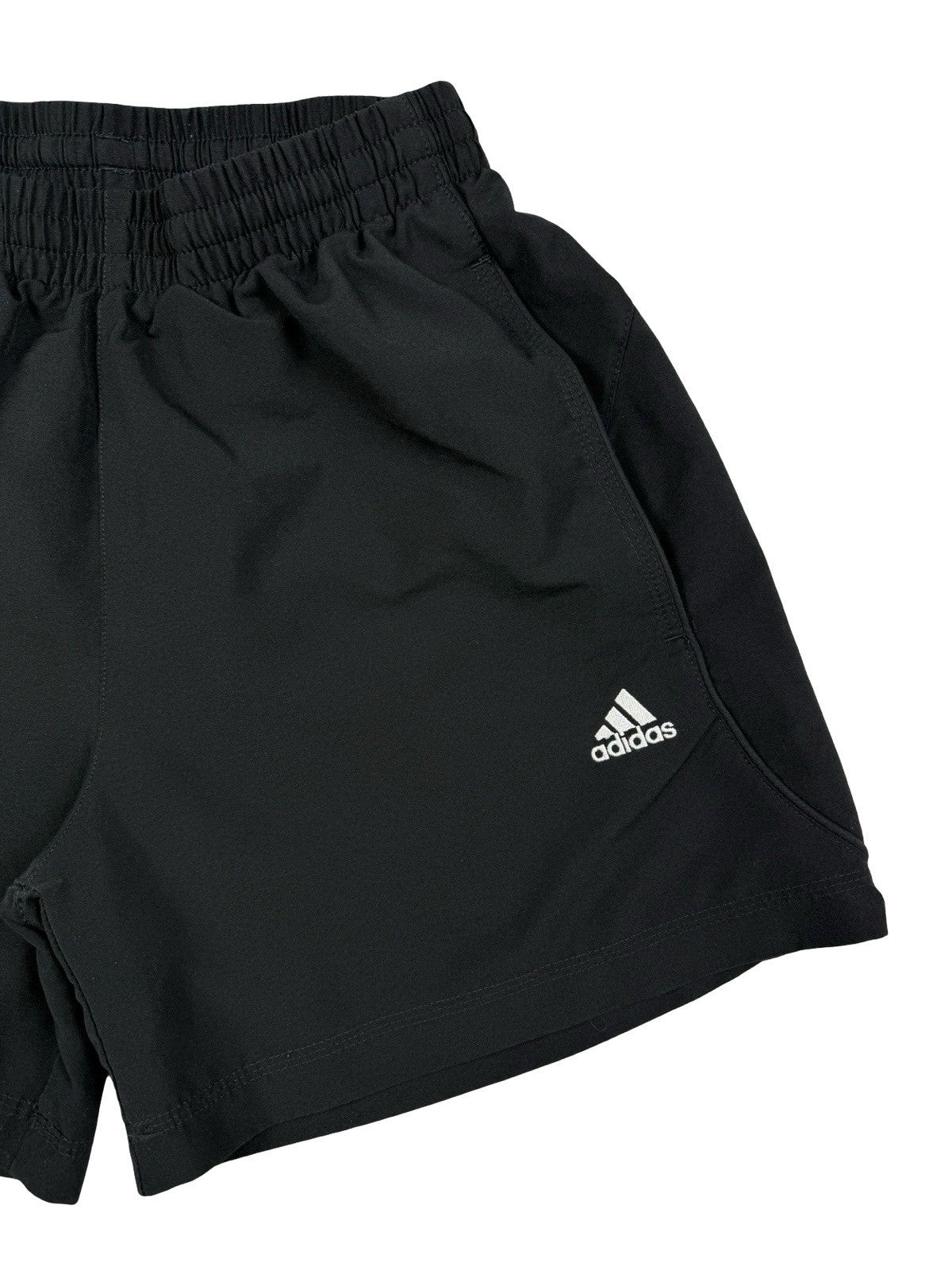 Adidas Black Climalite Polyester Mesh Lined Sport Shorts XS
