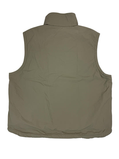 LL Bean Retro Green Fleece Lined Gillet Bodywarmer XL