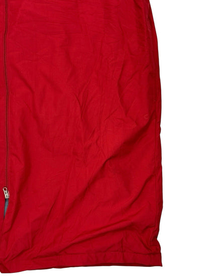 Nike Utah Utes Red Zip Long Parka Jacket 2XL