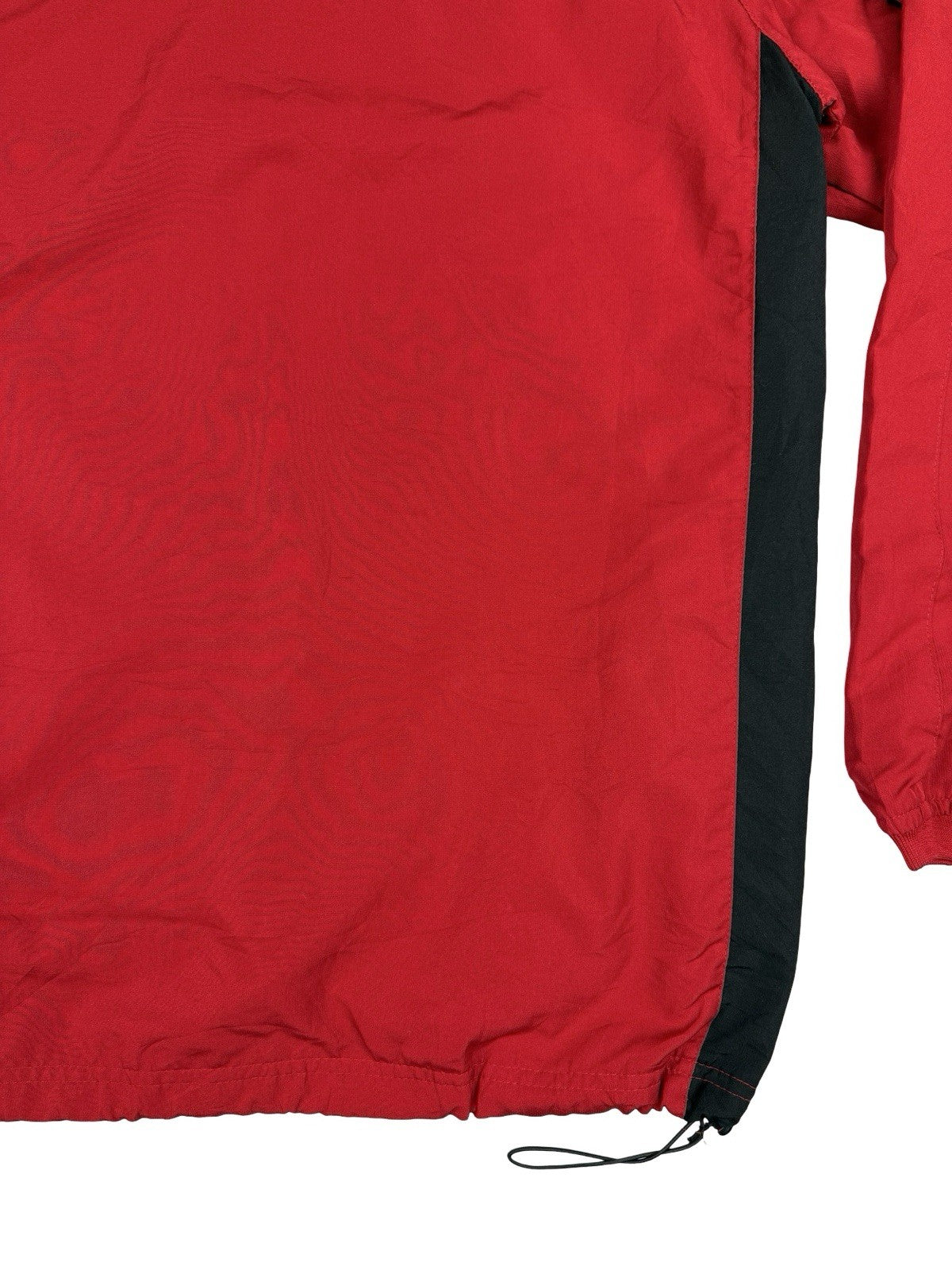 Starter Retro Red Pullover V-Neck Jumper Windbreaker Large