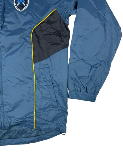 Scotland Rugby Championship 2013 Blue Zip Rain Jacket Medium
