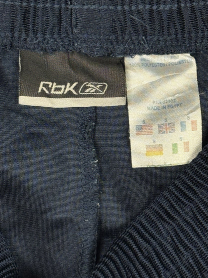 Reebok Retro Y2K Blue Polyester Sport Shorts Small