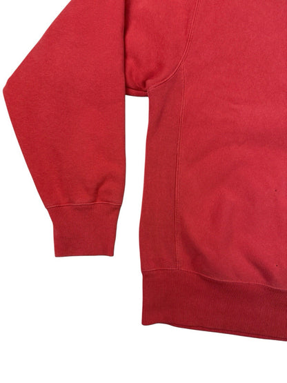 Champion Vintage Orange Reverse Weave Warm Up Jumper Large