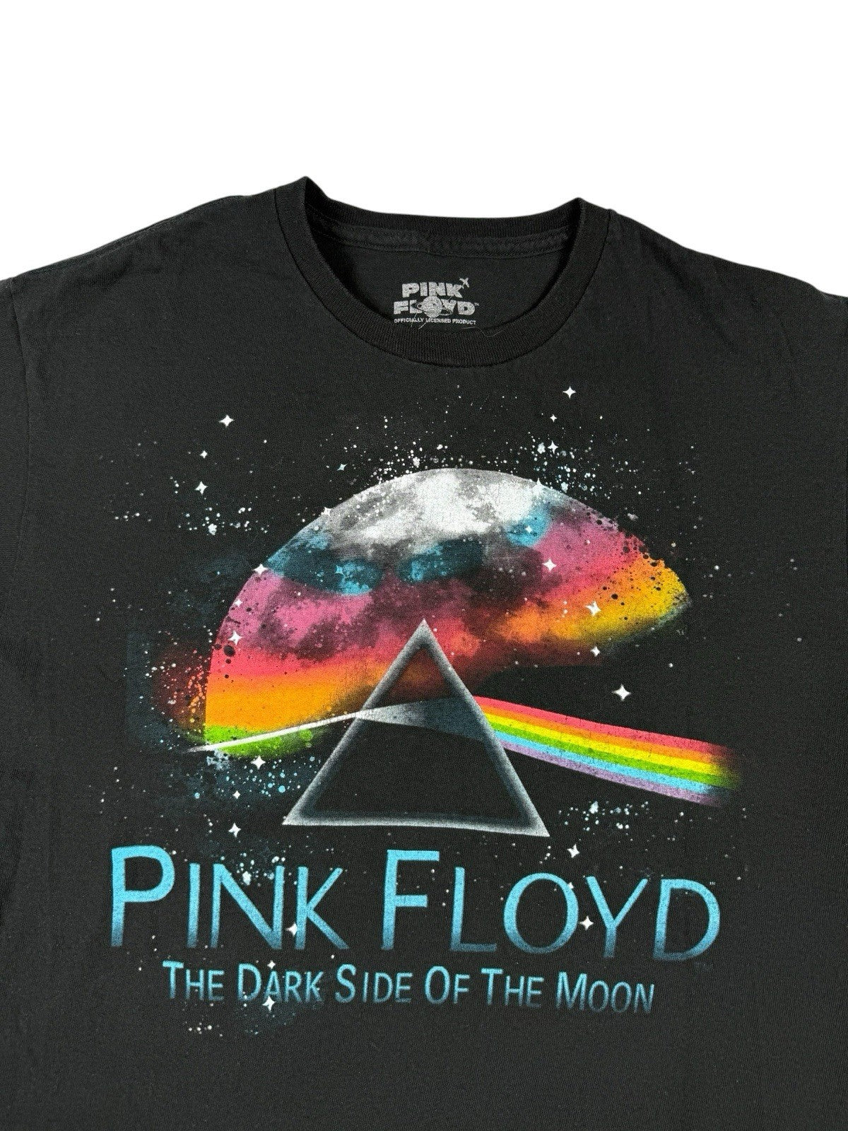 Pink Floyd Black Dark Side of the Moon Rock Album Top Medium