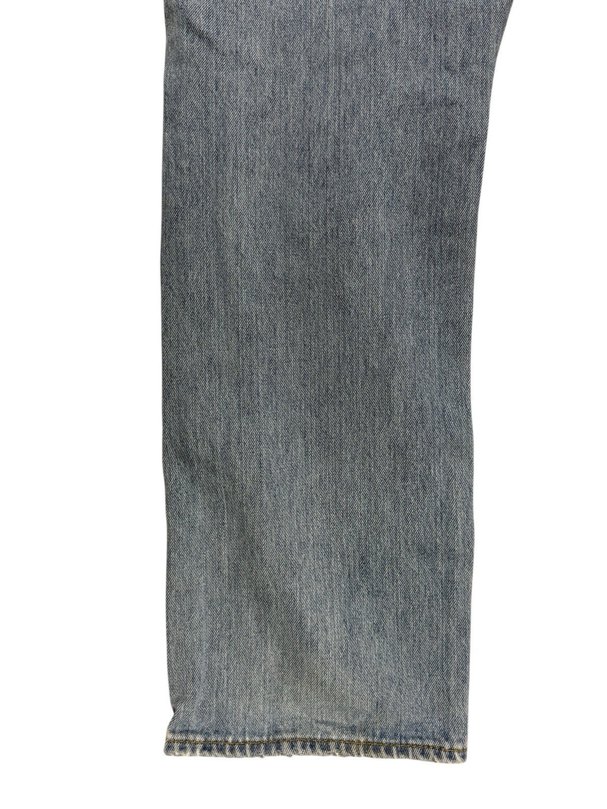 Levi's 501 Light Blue Straight Leg Denim Jeans 34W 30L