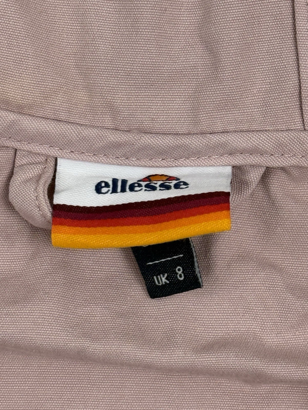 Ellesse Pink Half Zip Printed Poncho Hoodie Size 8