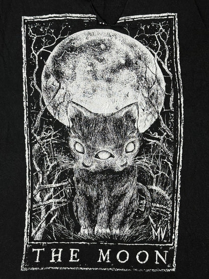 Mortus Viventi Black Moon Tarot Card Top XL