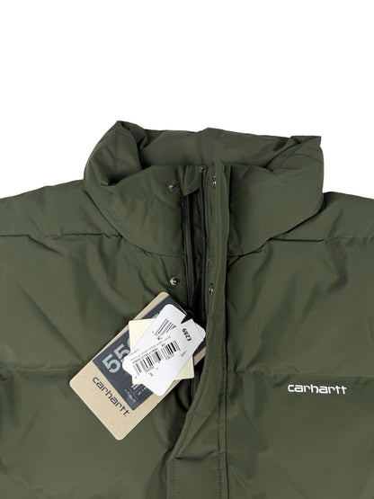 Carhartt WIP Danville Puffer Jacket Office Green/White