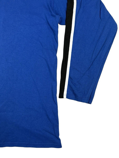 Buell Motorcycles Vtg Blue Long Sleeve Holoubek Milwaukee 40 Anniversary Top 3XL