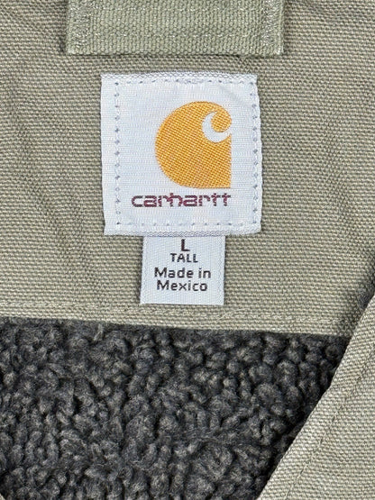 Carhartt 104394 DWD Sherpa Lined Canvas Gilet Vest Bodywarmer Large Tall