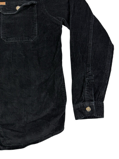 Buffalo David Bitton Black Corduroy Jeremias Shirt Jacket Medium