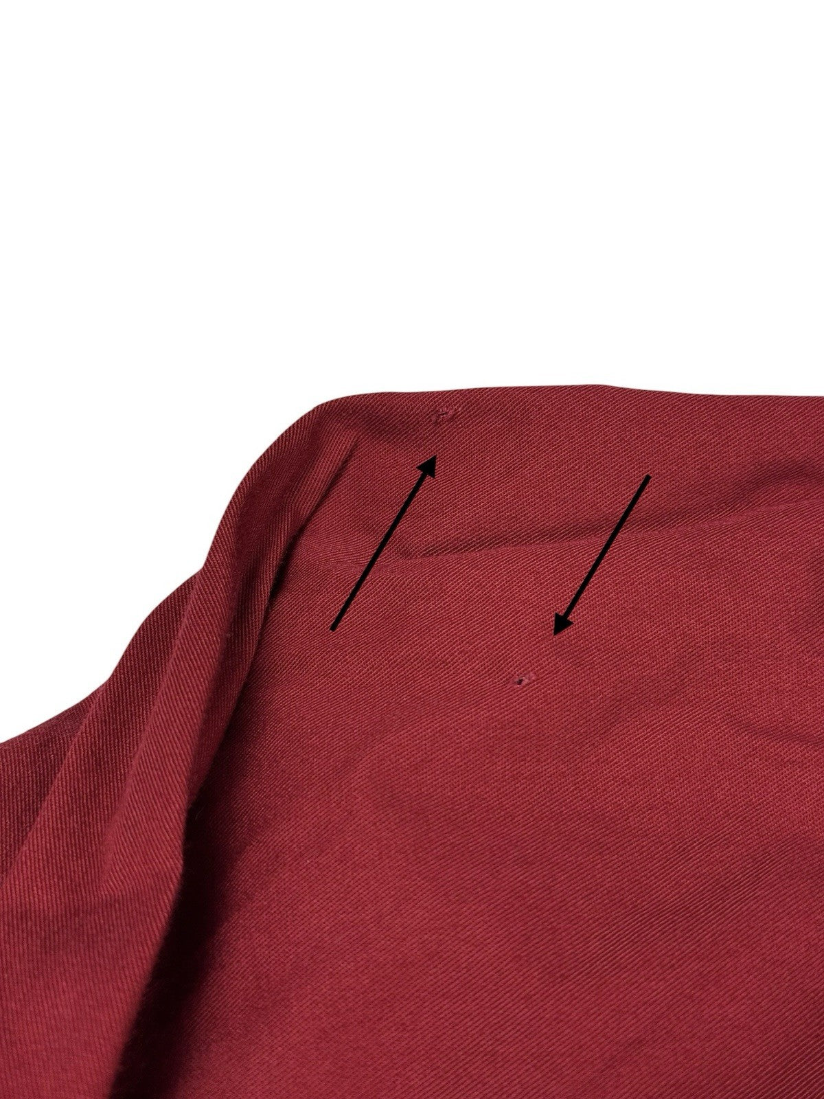 IZOD Retro Red Button Up Collared Shirt 2XL