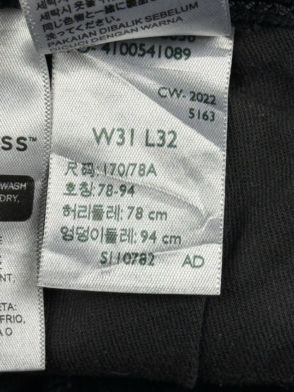Levi's 541 Athletic Taper Black Denim Jeans 31W 32L
