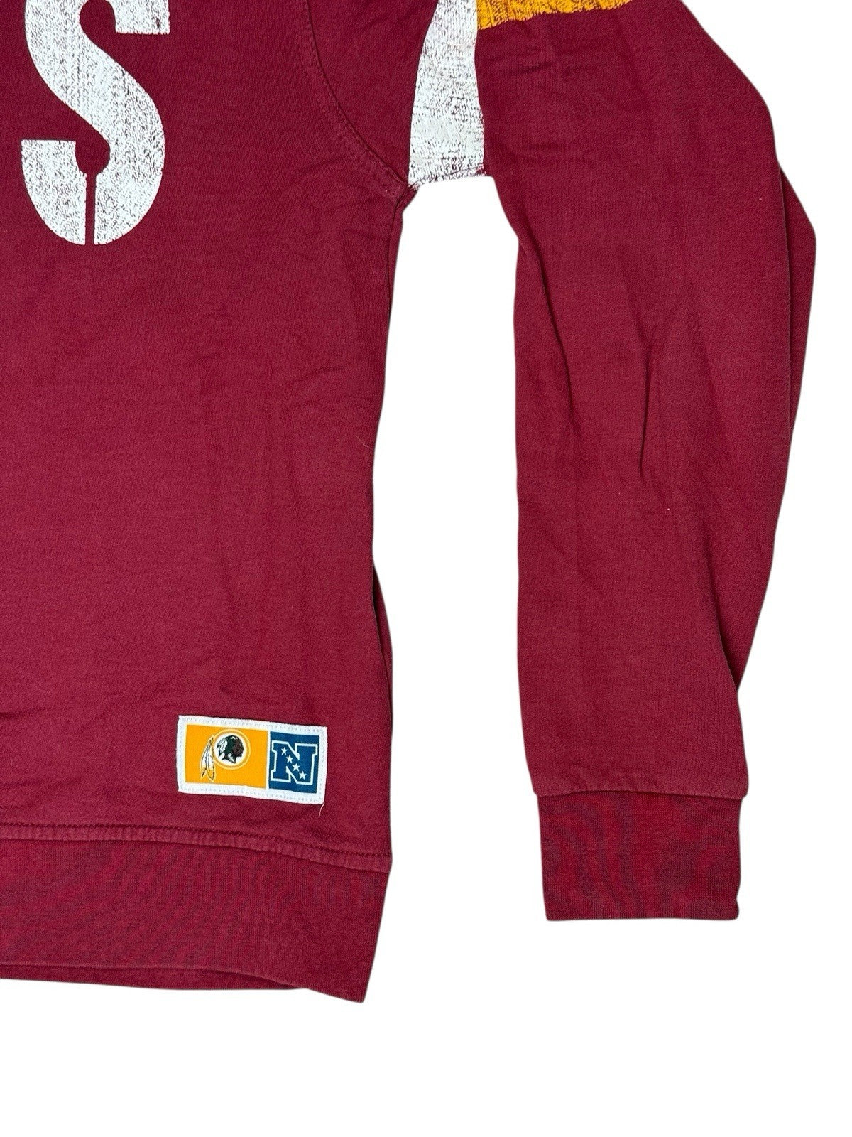 NFL Team Apparel Washington Redskins Retro American Football Jumper Small