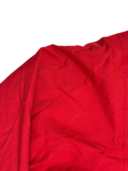 Columbia Red Omni-Tech Zip Rain Jacket Medium
