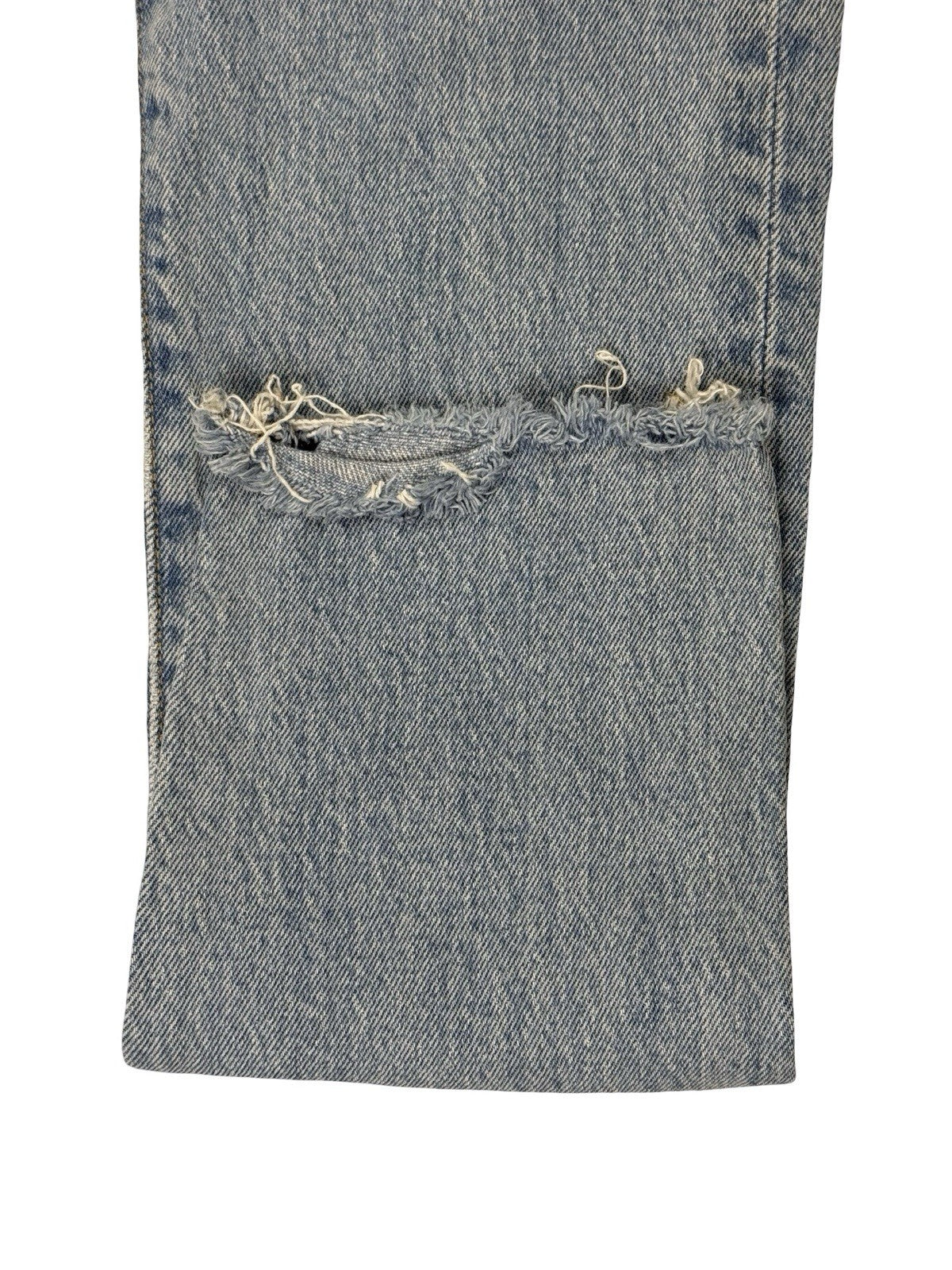 Levi's 501 Blue Straight Leg Denim Jeans 24W 29L
