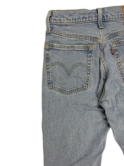 Levi's 501 Blue Straight Leg Denim Jeans 24W 29L