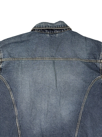 IZOD Retro Y2K Blue Denim Jacket XL