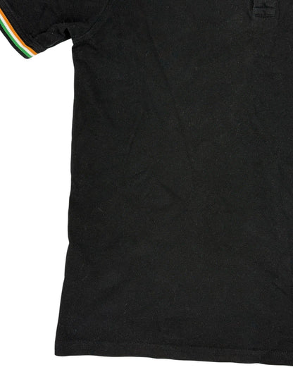Celtic Football Club Black Cotton Polo Top Medium