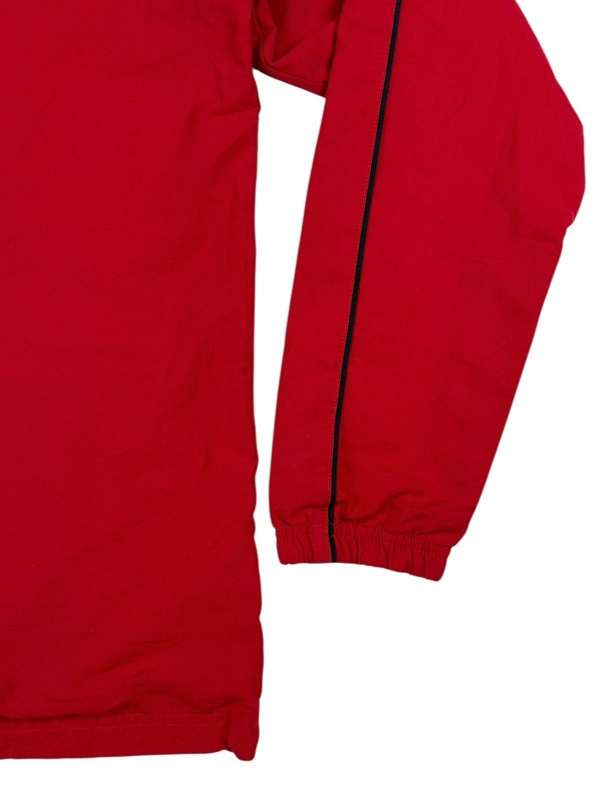 Adidas Vintage Red Zip Through Lined Track Jacket Size 18