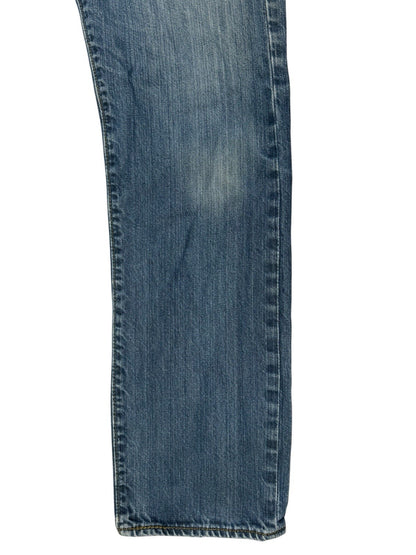 Levi's 501 Blue Straight Leg Denim Jeans 31W 30L