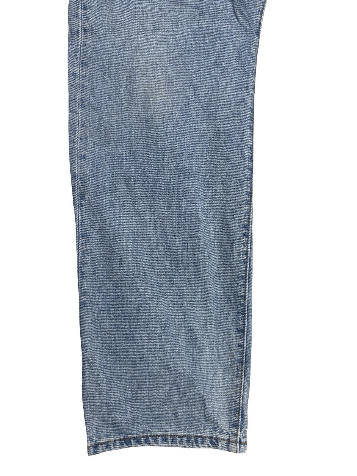 Levi's 501 Blue Retro Straight Leg Denim Jeans 36W 34L