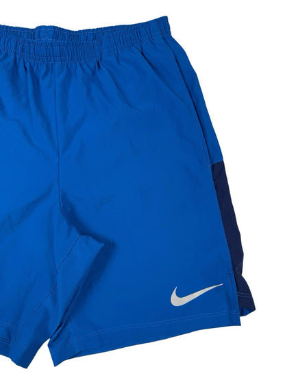 Nike Dri-FIT Blue Polyester Breathable Sport Swim Shorts Small
