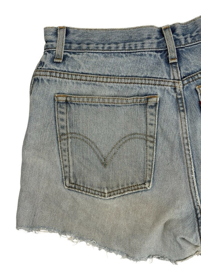 Levi's Blue Cut-Off Shorts 32W