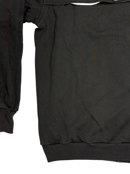Adidas Black Hooded Coat Large