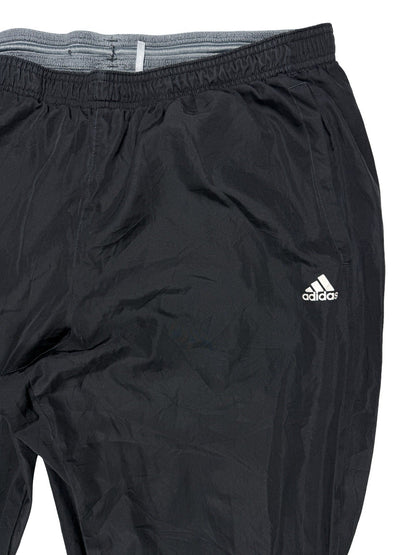 Adidas Black Mesh Lined Base Plain Track Pant Trousers XL