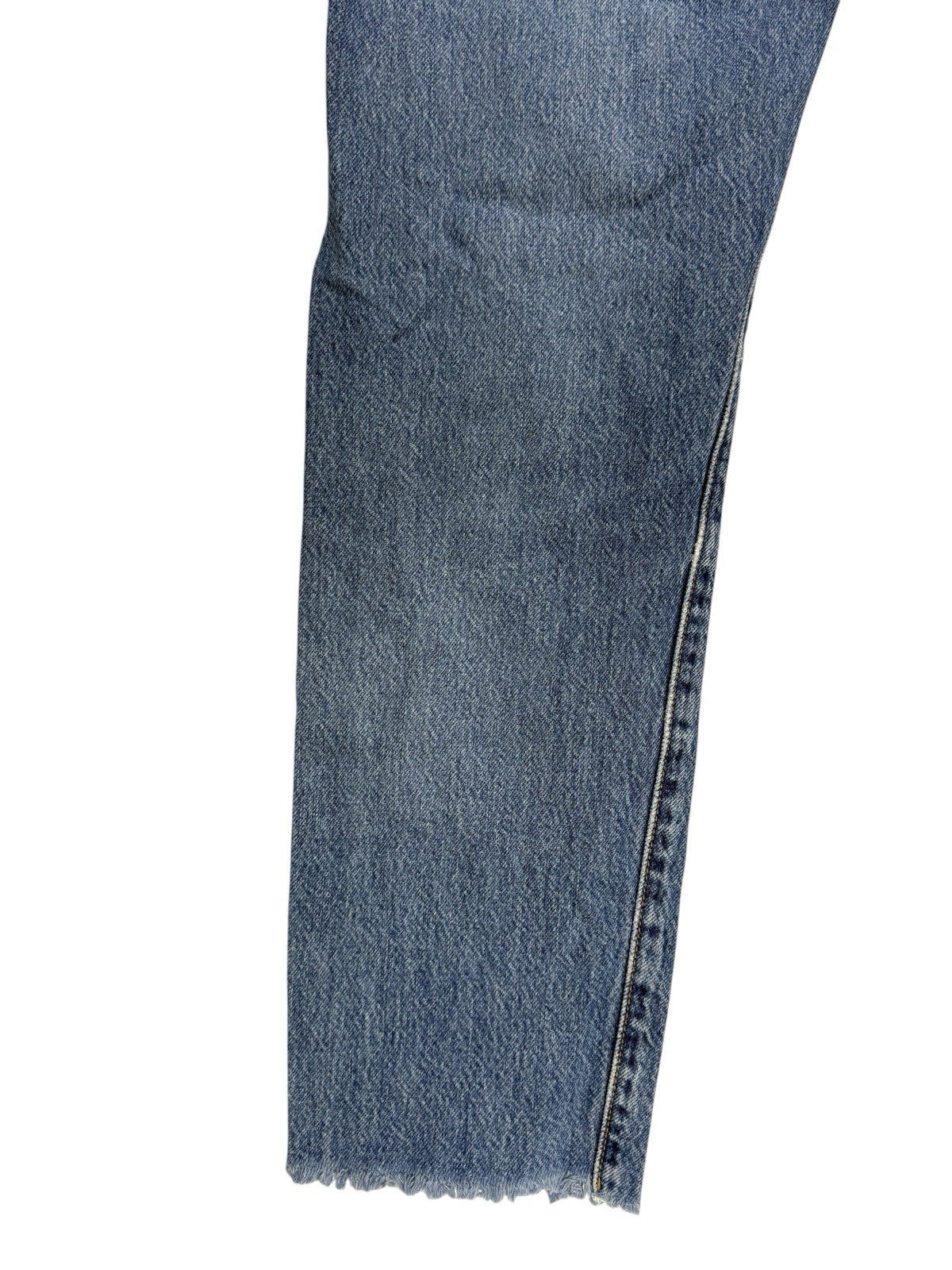 Levi's 501 Mid Wash Blue Straight Leg Denim Jeans 27W 28L