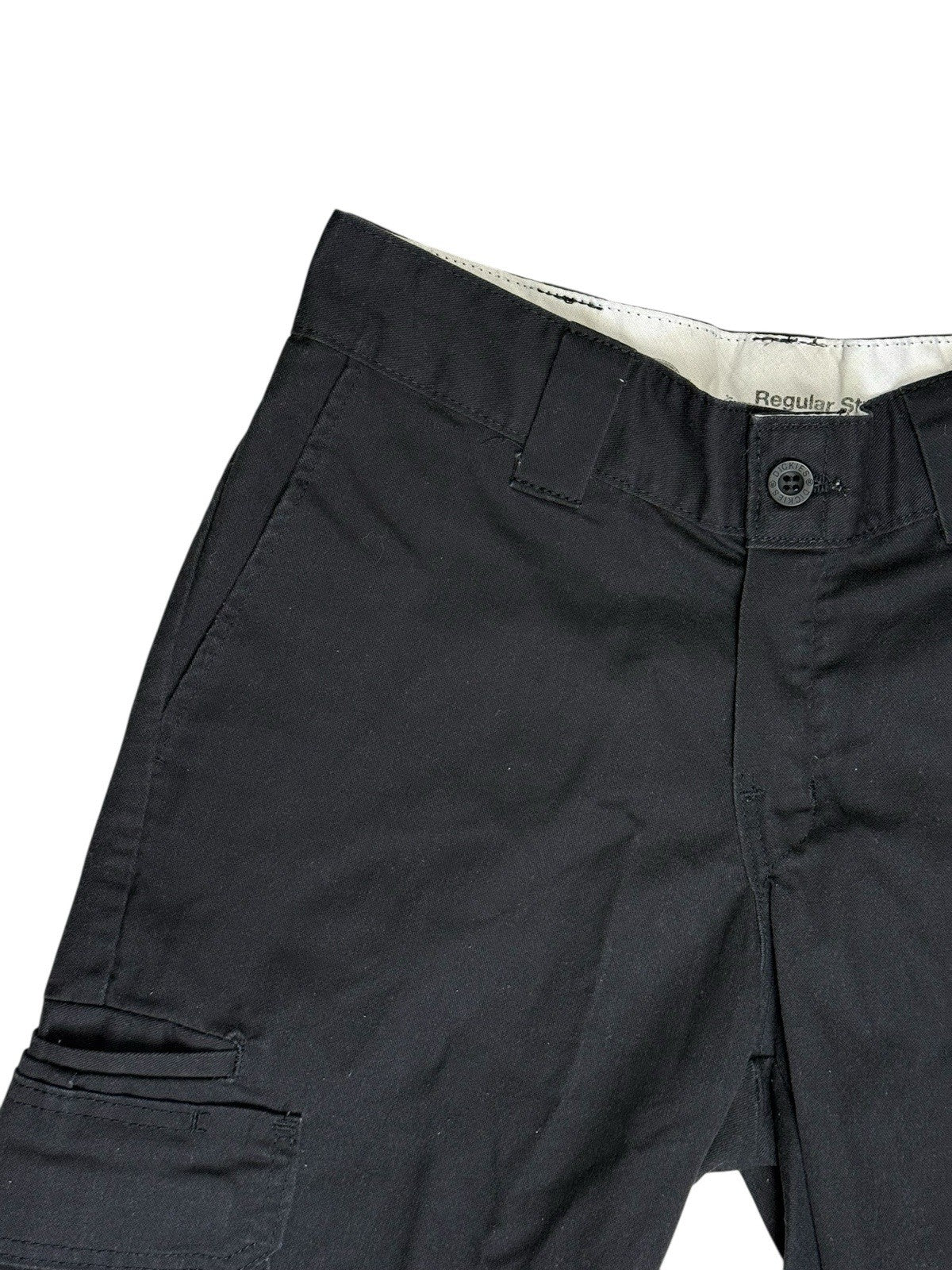 Dickies Black Flex Regular Straight Chino Trousers 30W 32L