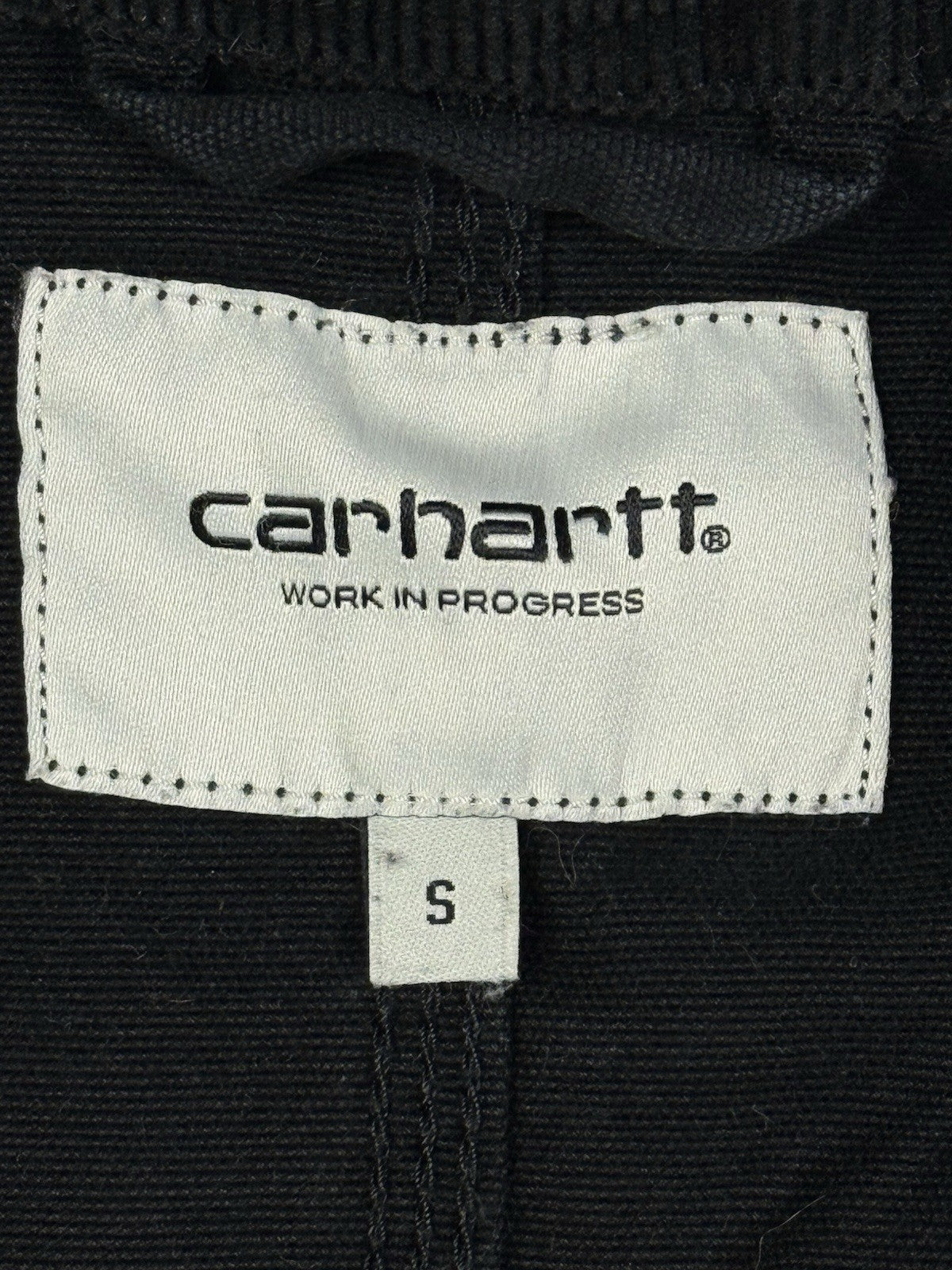 Carhartt WIP Black W' Michigan Denim Button Up Jacket Women's Small