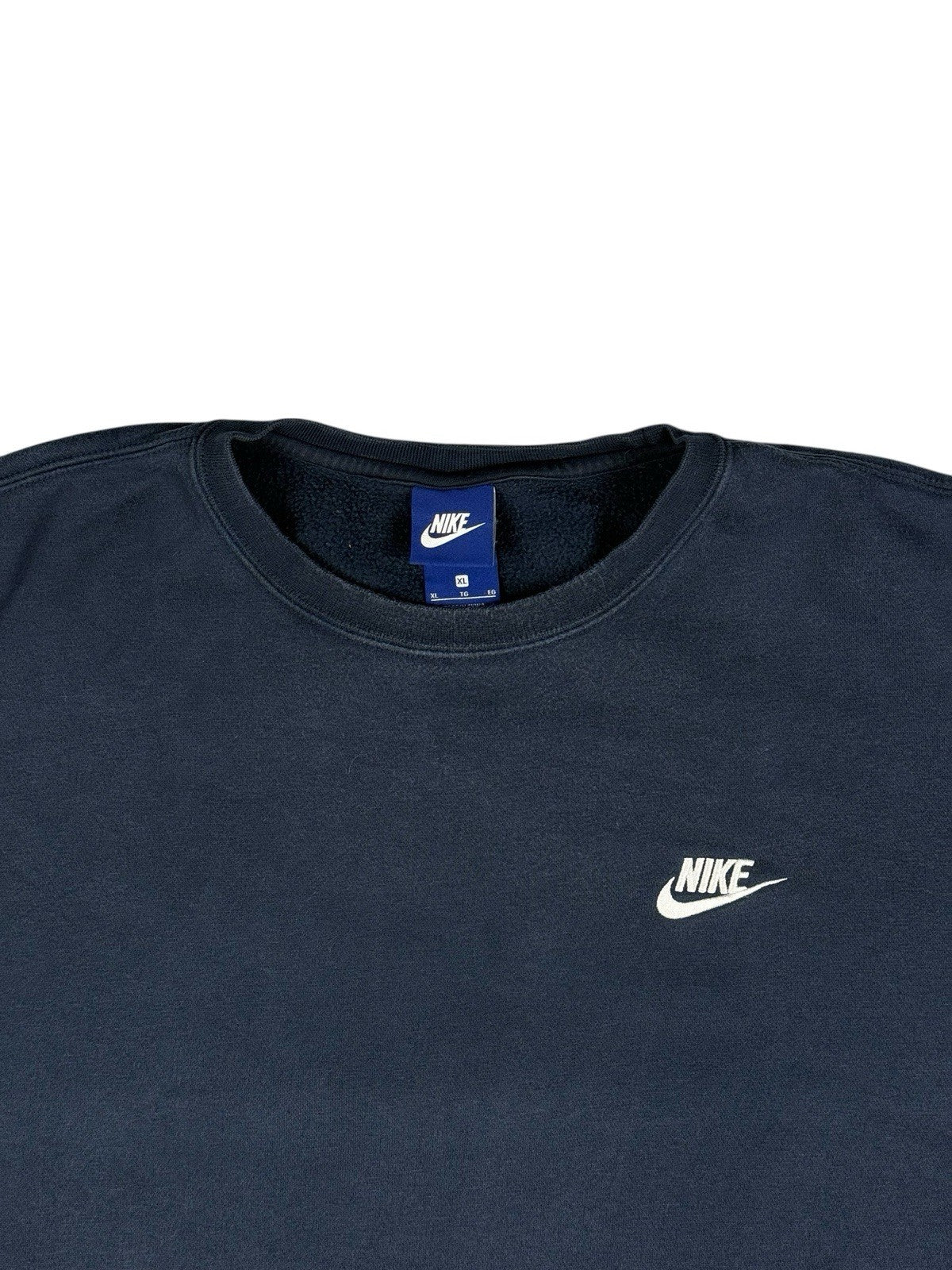 Nike Blue Crewneck Embroidered Jumper XL