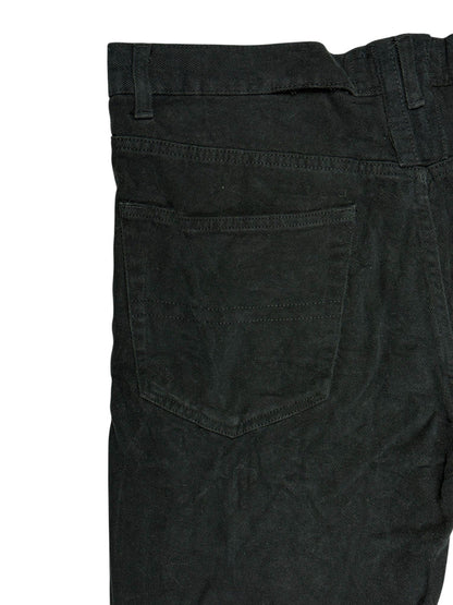 Trussardi Jeans Black Corduroy Jeans 37W 27L