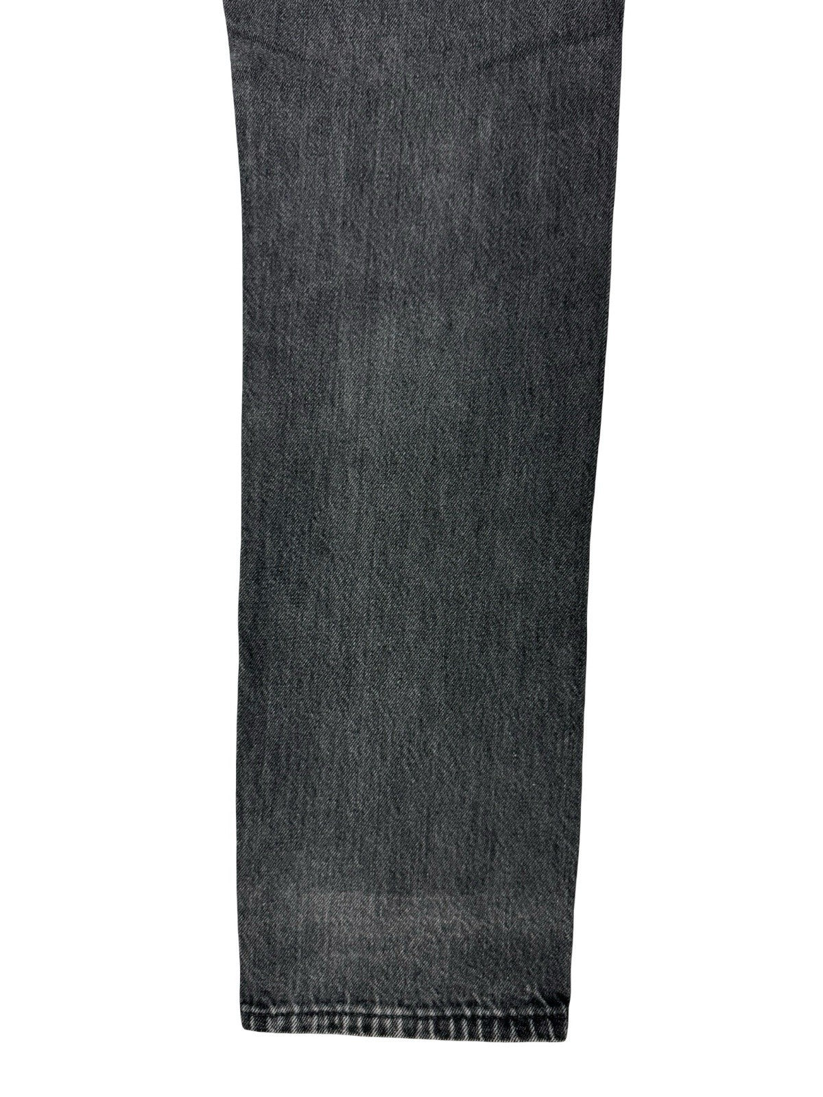 Levi's 501 Vintage Faded Black Straight Leg Denim Jeans 28W 32L
