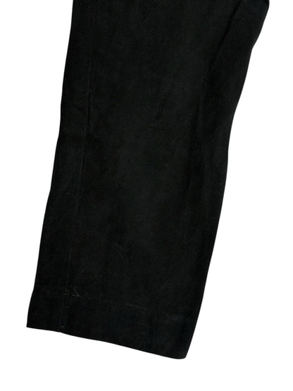 Trussardi Jeans Black Corduroy Jeans 37W 27L