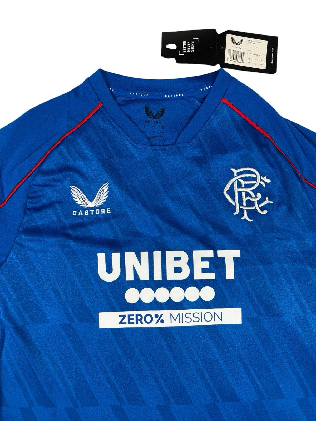 Rangers Football Club 2024/25 Blue Home Top Medium