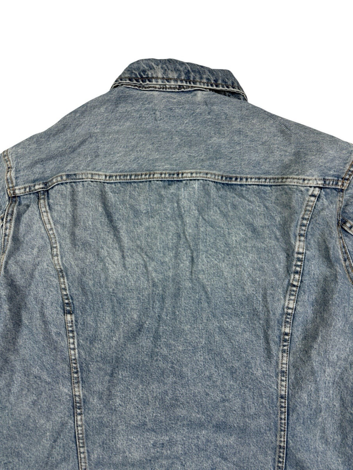 H&M Blue Denim Trucker Jacket Medium