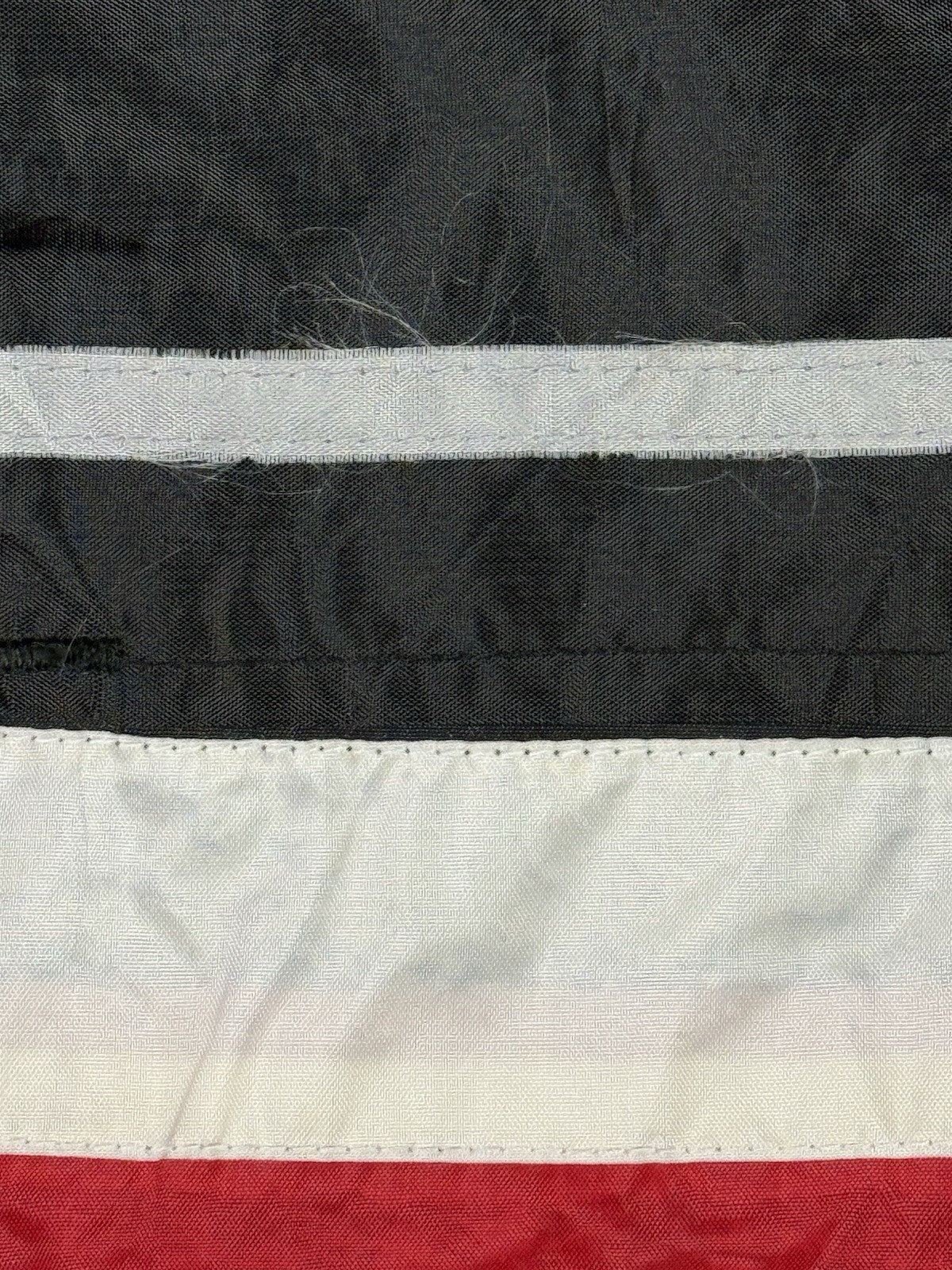 Adidas Vintage Black Hooded Striped Zip Track Jacket Large