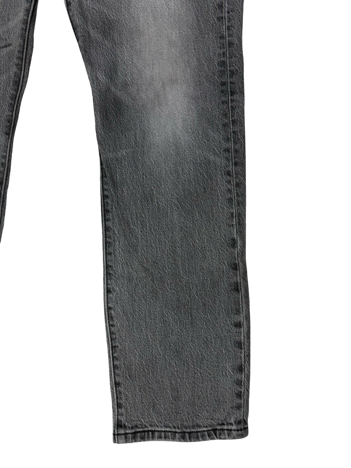 Levi's 501 Grey Faded Denim Jeans 29W 30L