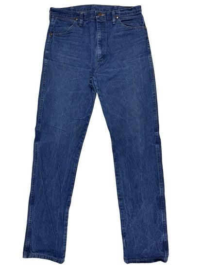 Wrangler 13MWZ Original Cowboy Cut Blue Denim Jeans 35W 36L
